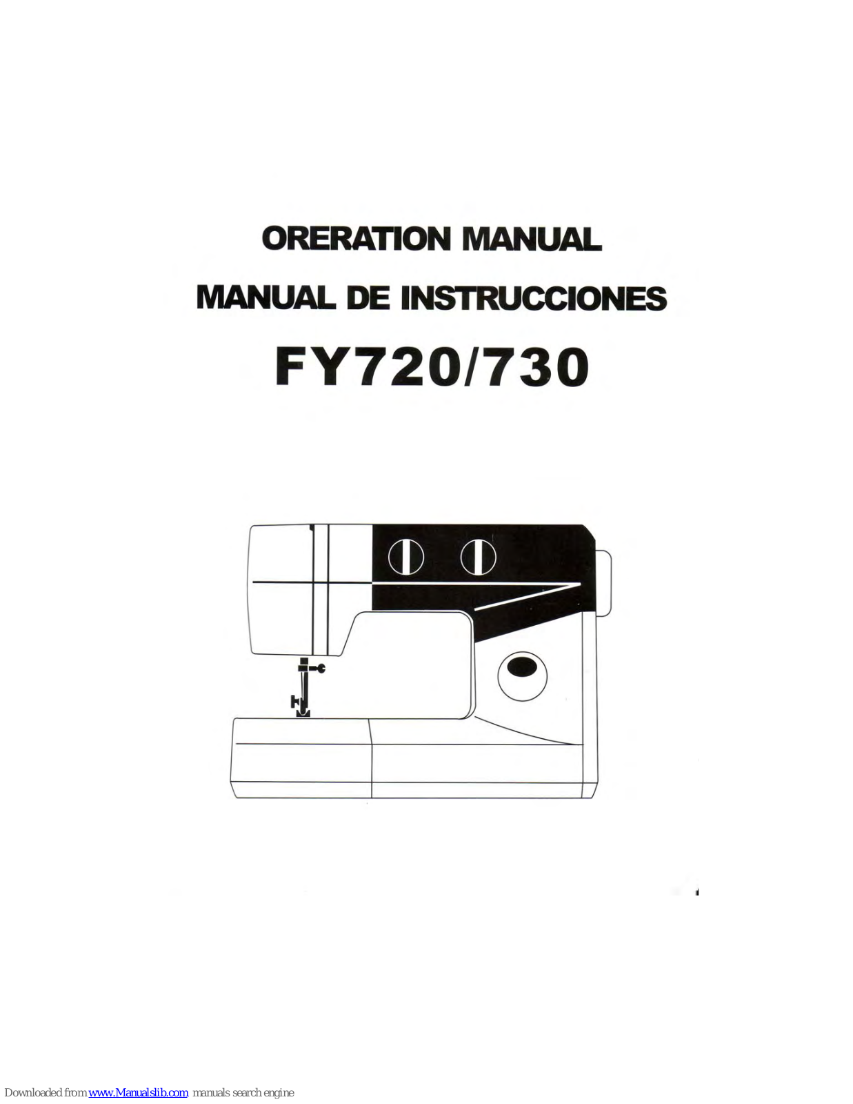 Yamata FY720, FY730 Operation Manual