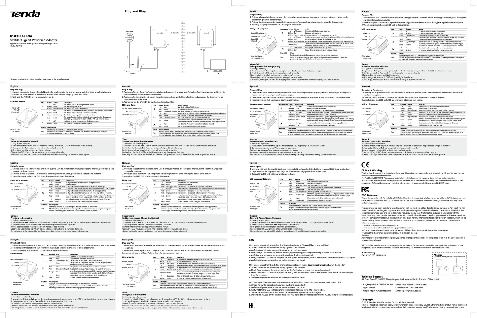 Tenda P3 User Manual