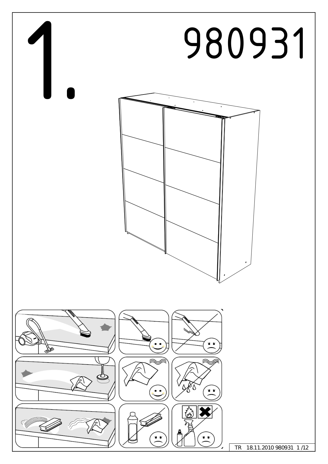 Wimex 980931 Assembly instructions