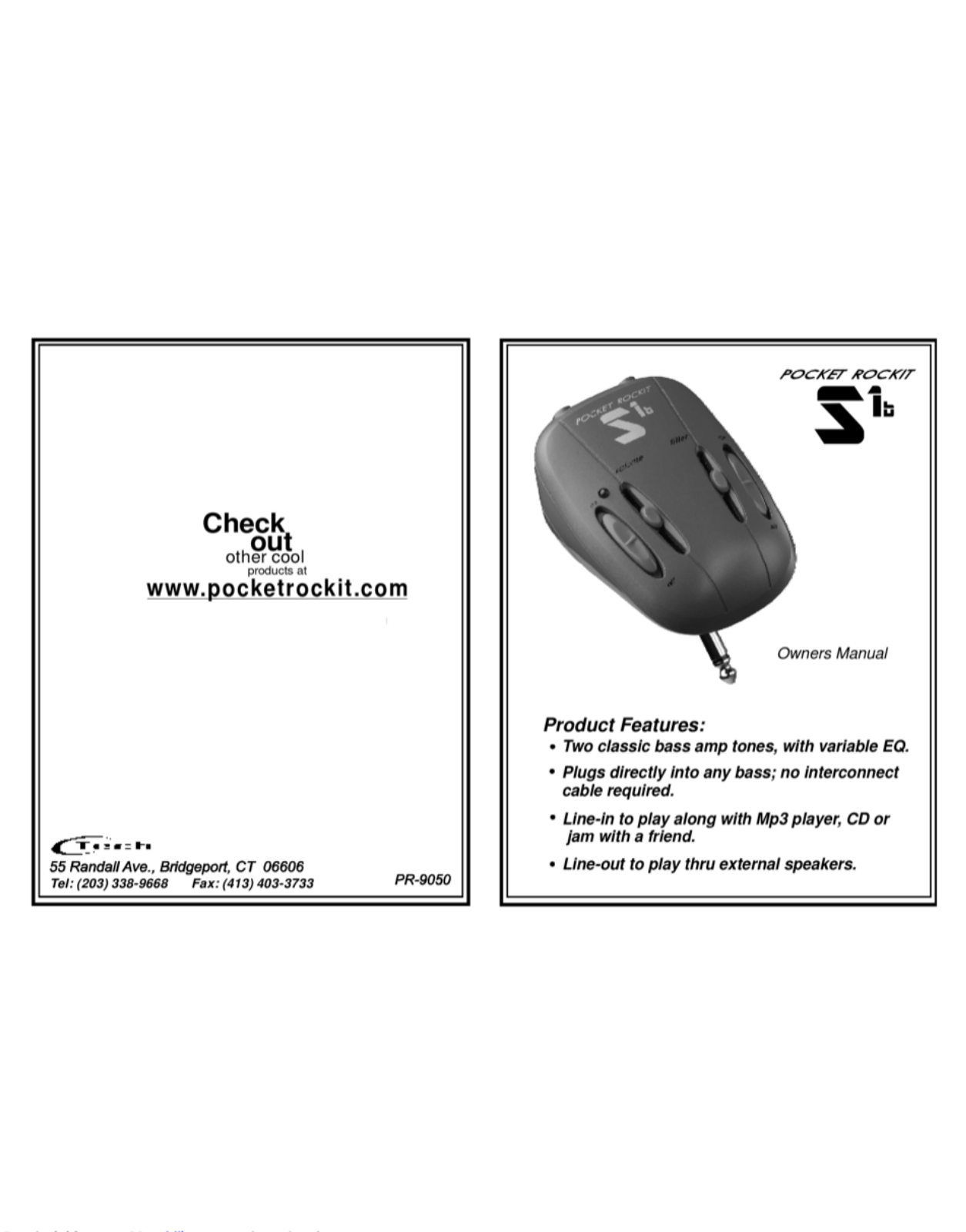 C-Tech S1b User Manual - ManualMachine.com