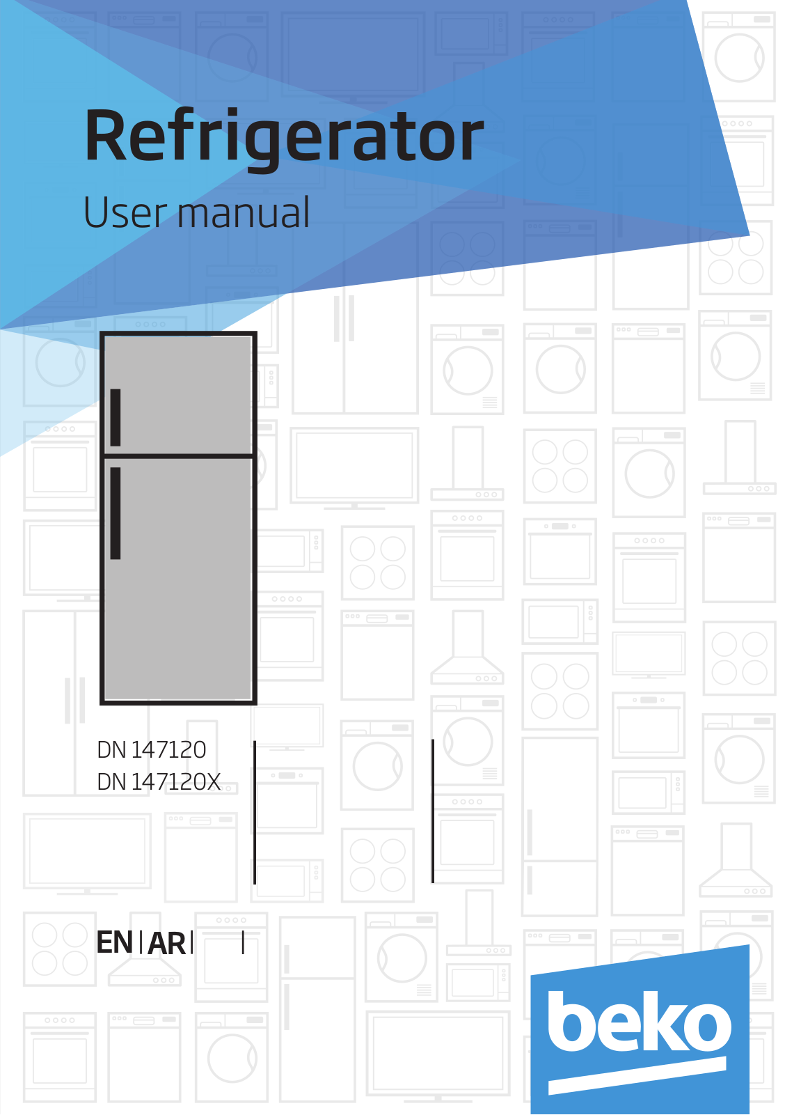 Beko DN 147120, DN 147120X User manual