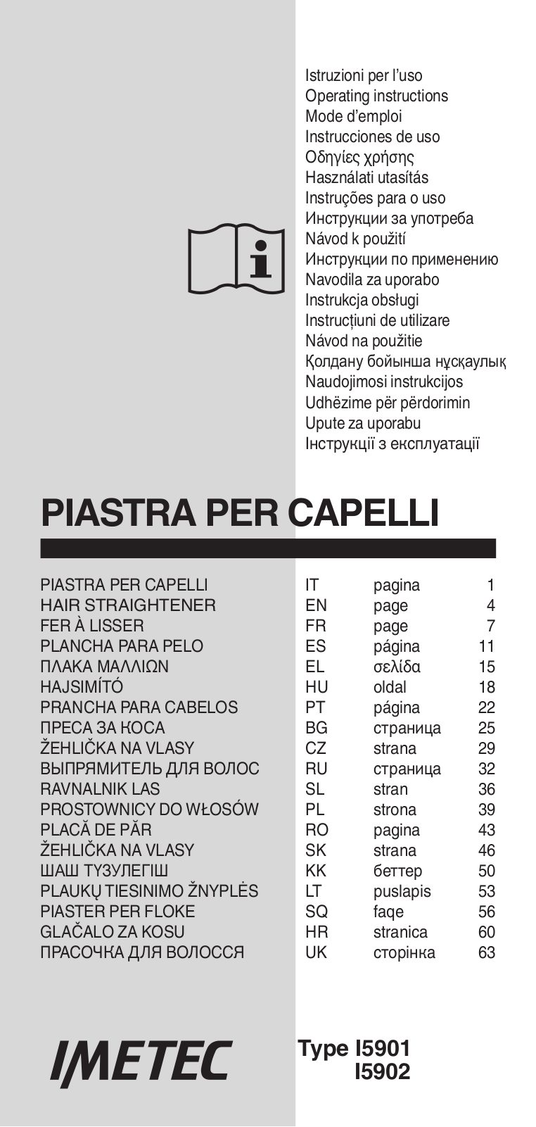 Bellissima 11009N B1 700 User Manual