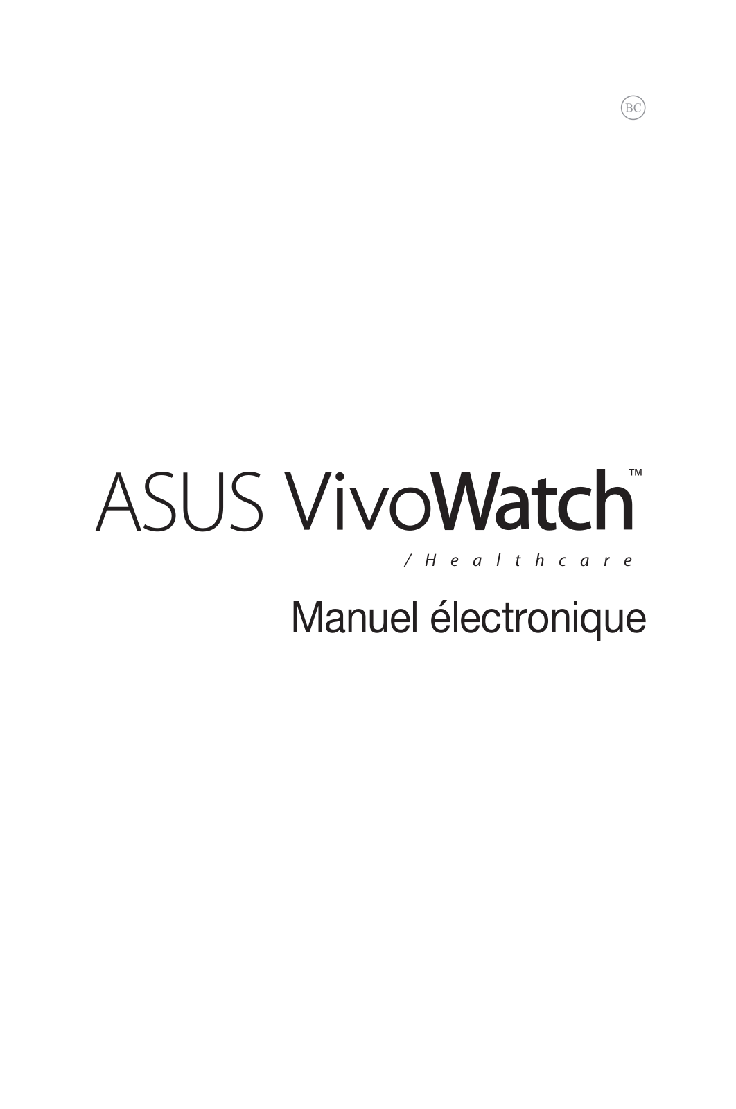 Asus HC-A01 E-manual