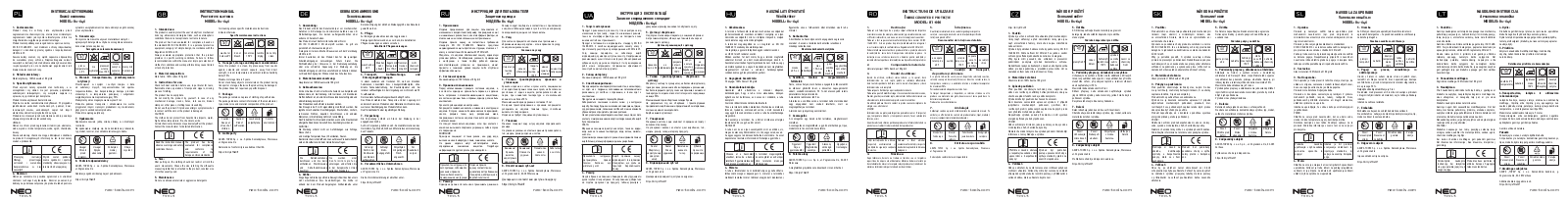 NEO TOOLS 81-646 User guide - ManualMachine.com