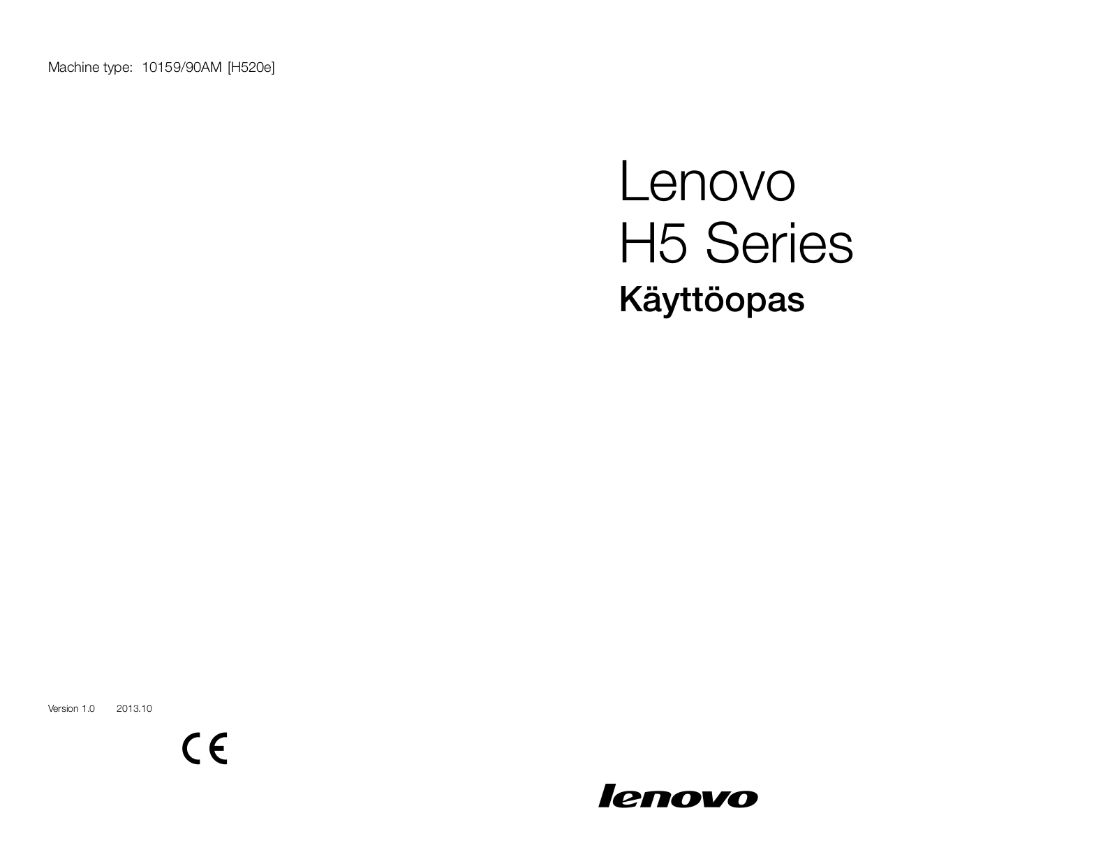 Lenovo H520e User Guide