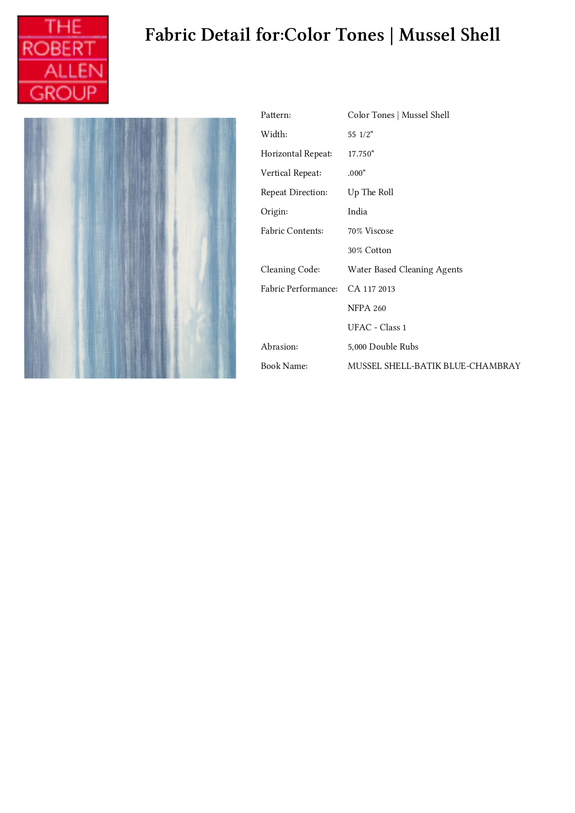 Robert Allen RALF1937 Specifications - ManualMachine.com