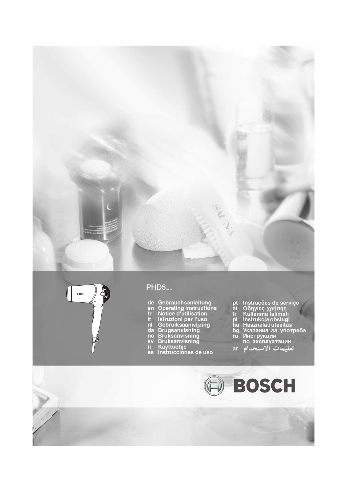 Bosch PHD 5510 User Manual