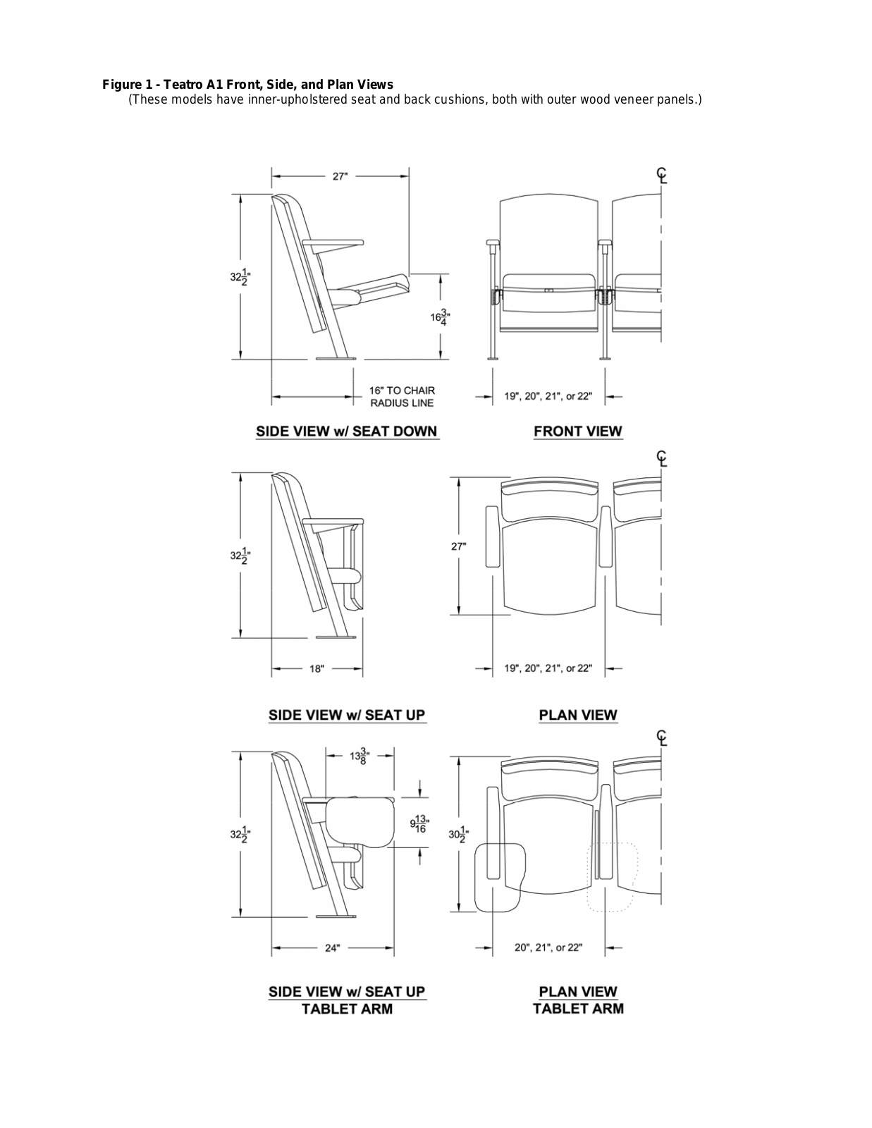 Theatre Solution Teatro Planning Drawings User Manual