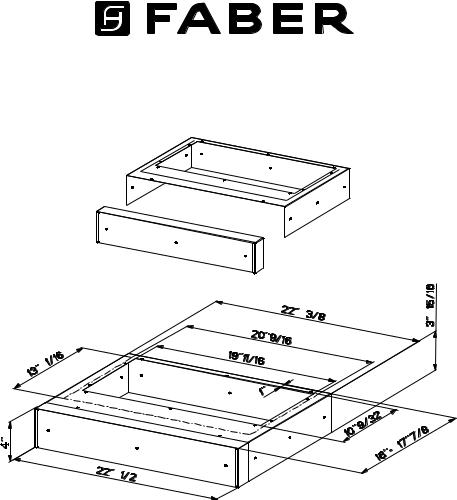 Faber LINE24ST INSTALLATION INSTRUCTIONS AND OPERATION MANUAL