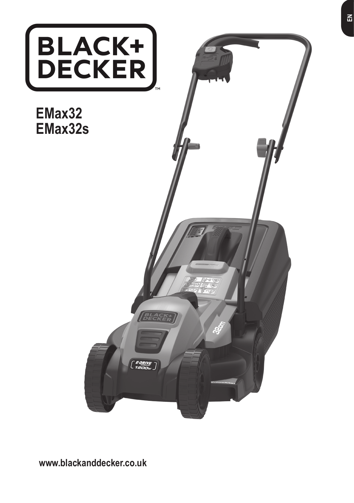 Black and Decker EMAX32 User manual