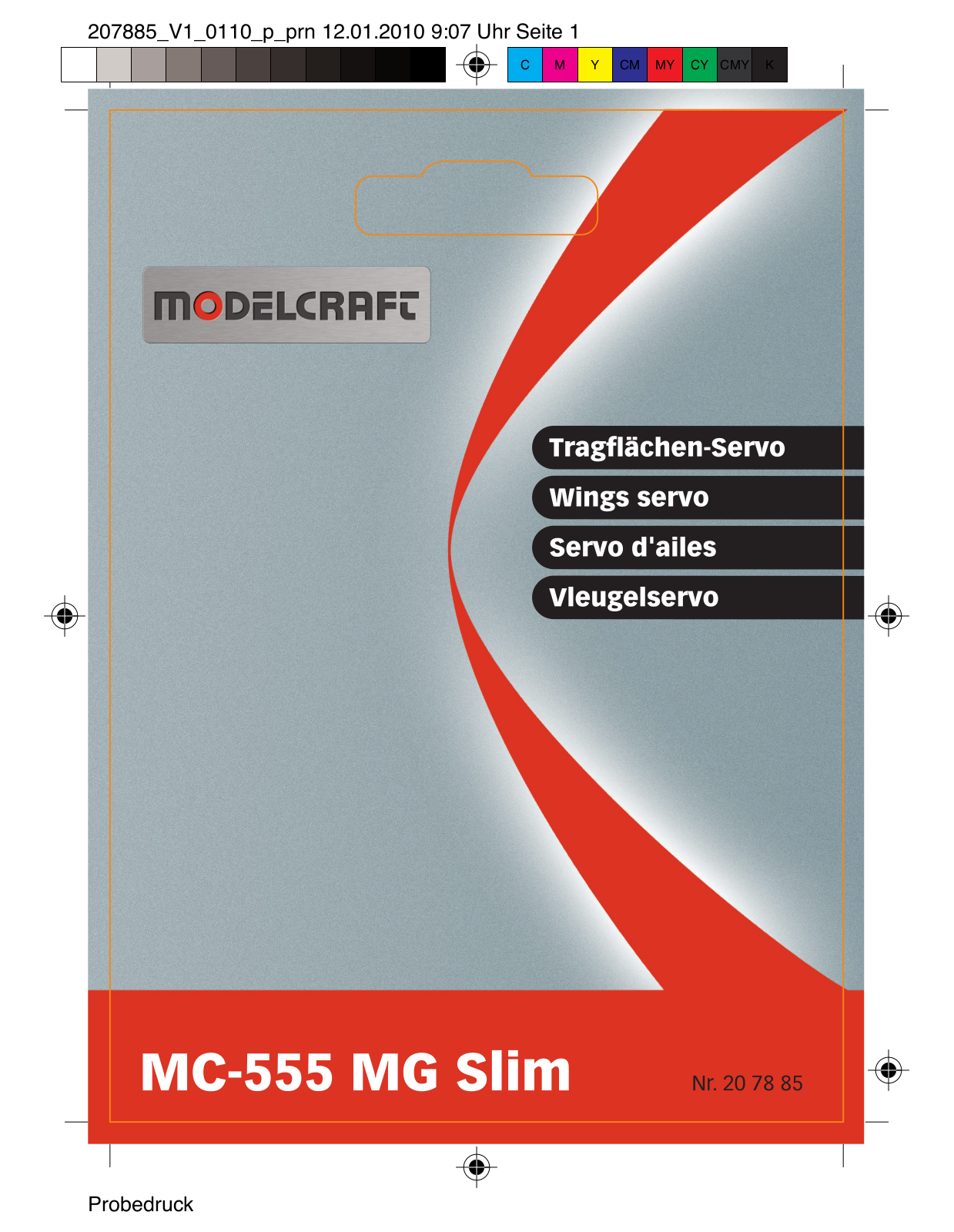 Modelcraft MC-555MG slim User guide