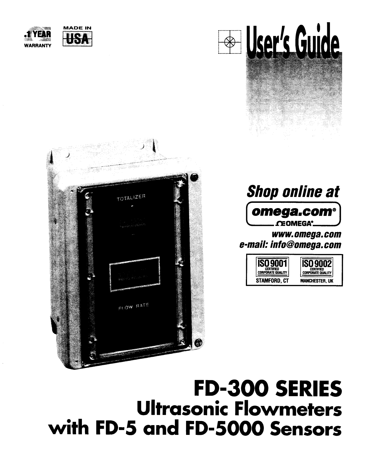 Omega FD-300 User guide - ManualMachine.com