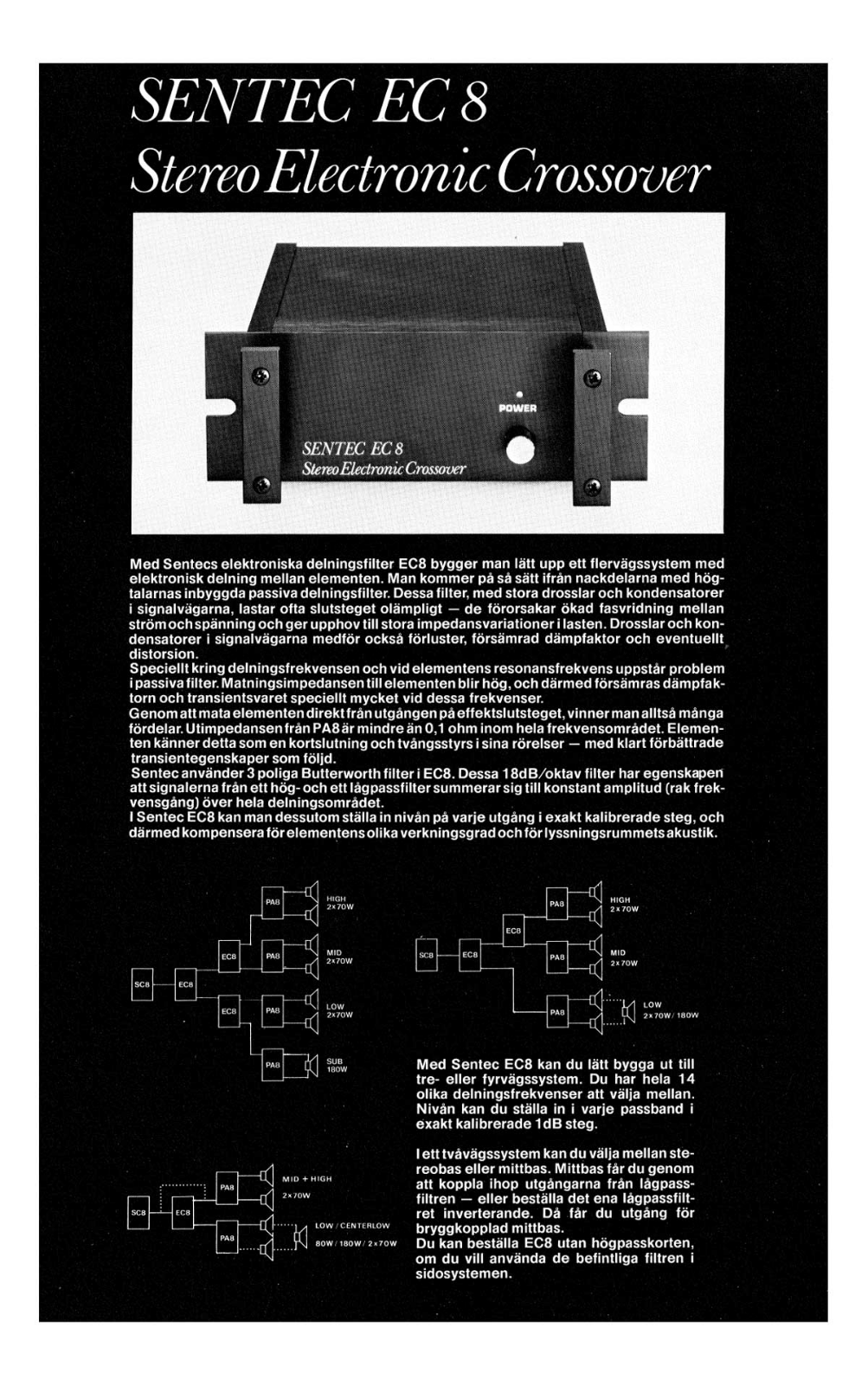 Sentec EC-8 Brochure