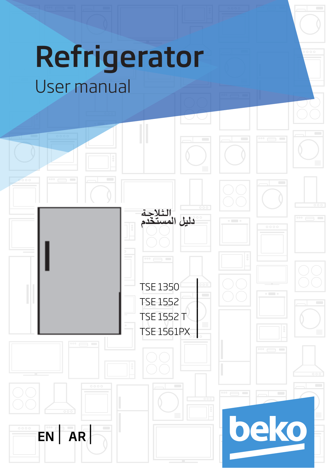 Beko TSE 1350, TSE 1552, TSE 1552 T, TSE 1561PX User manual