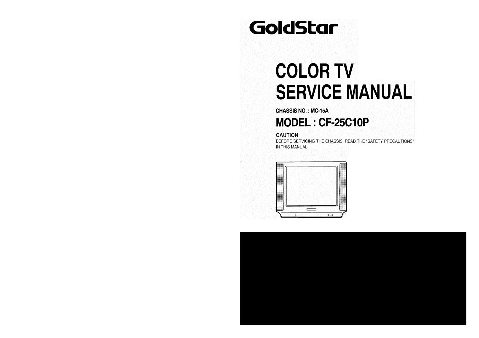 LG CF25C10 Schematic