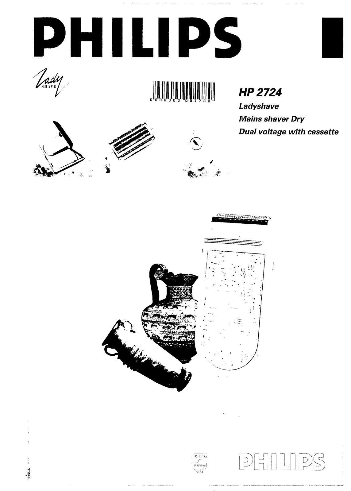 Philips HP2724/85, HP2724/82 User Manual