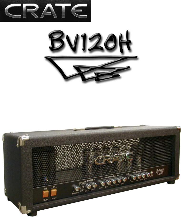 Crate Amplifiers BV120H User Manual