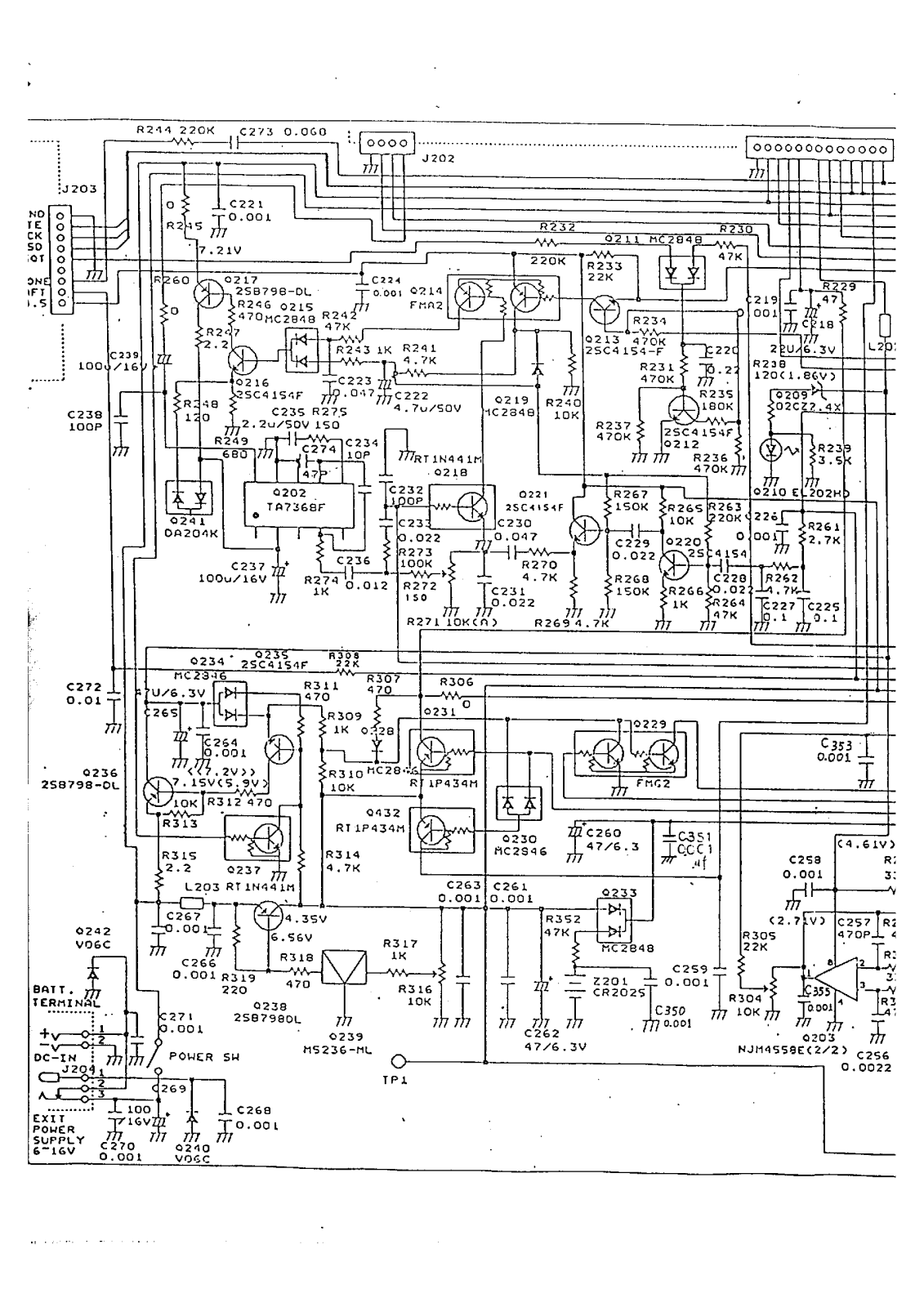 Albrecht ae402 Circuit Diagram