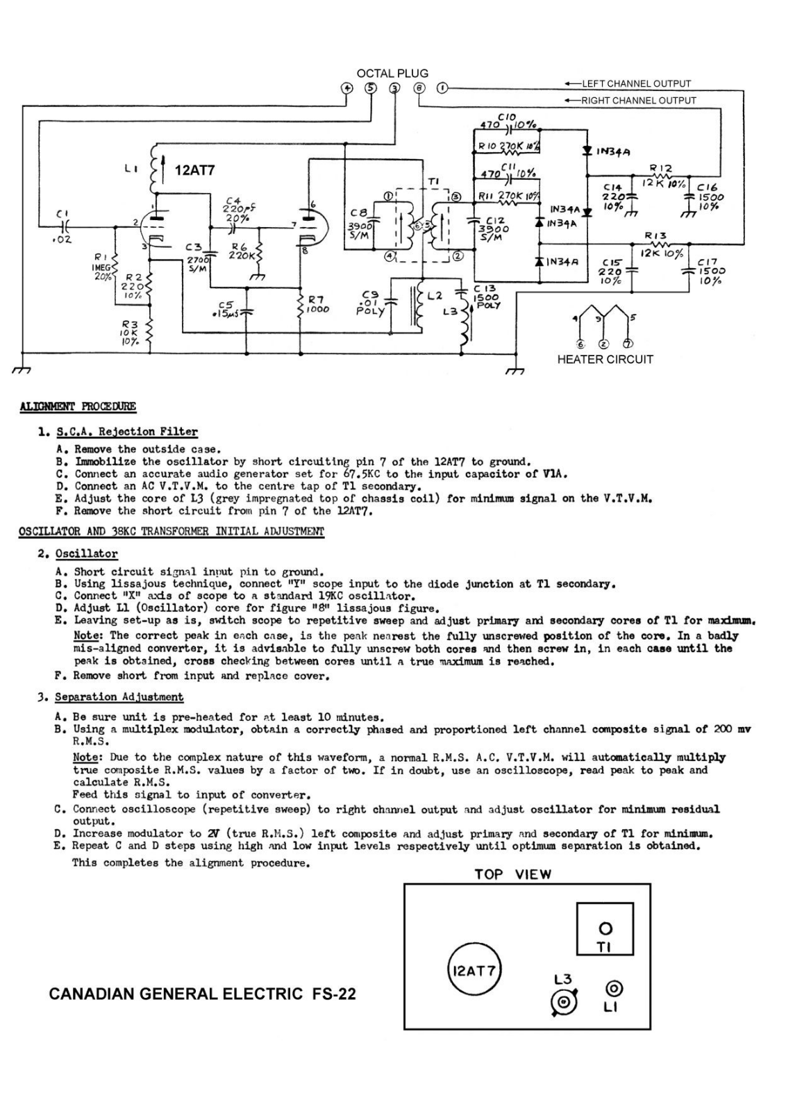 Other G GeneralElectricCanada-FS22 Schematic - ManualMachine.com