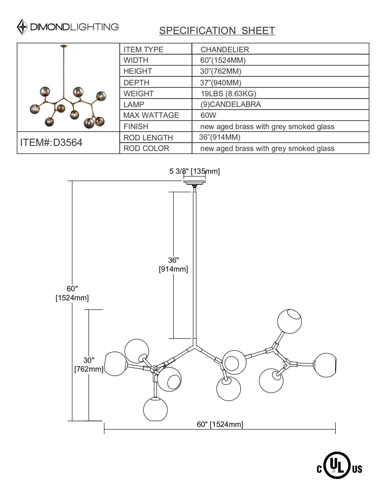 ELK Home D3564 User Manual