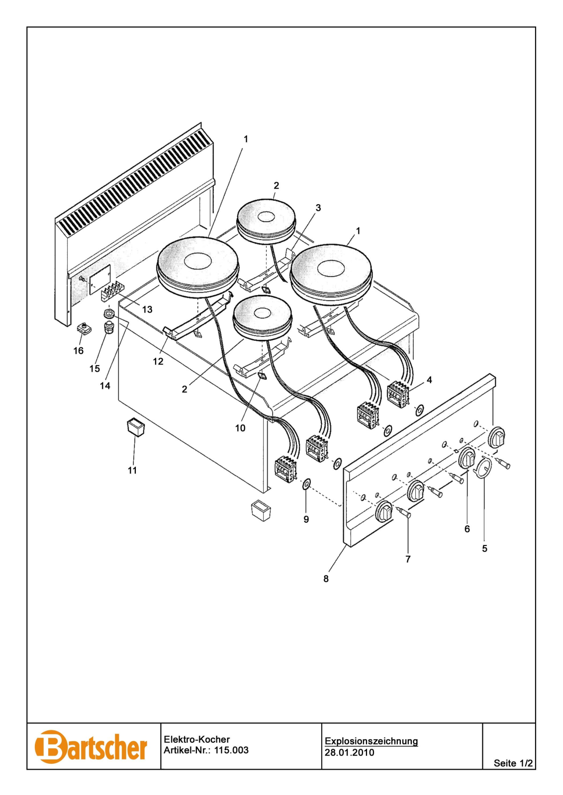 Bartscher 115003 User Manual - ManualMachine.com