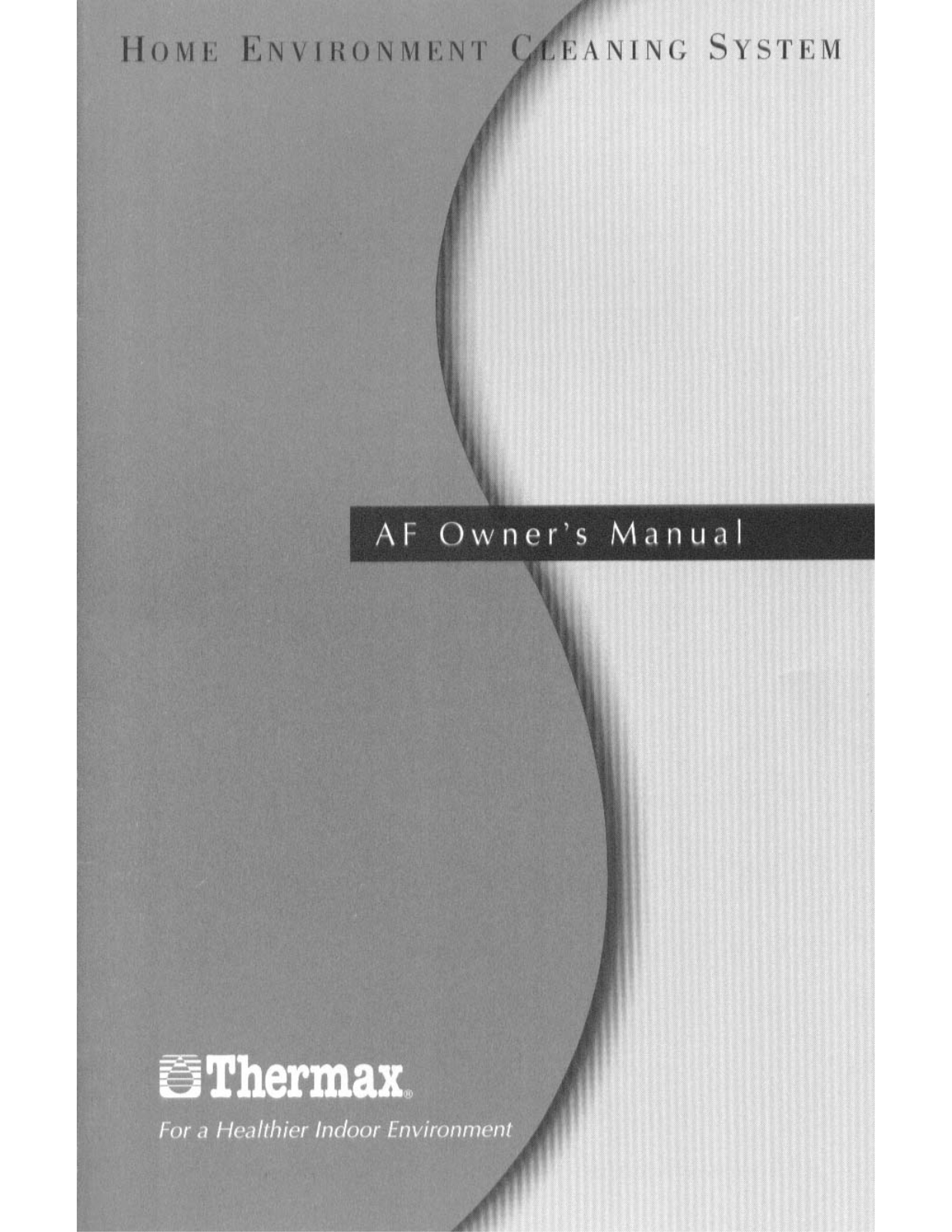 Thermax AF1 Owners Manual