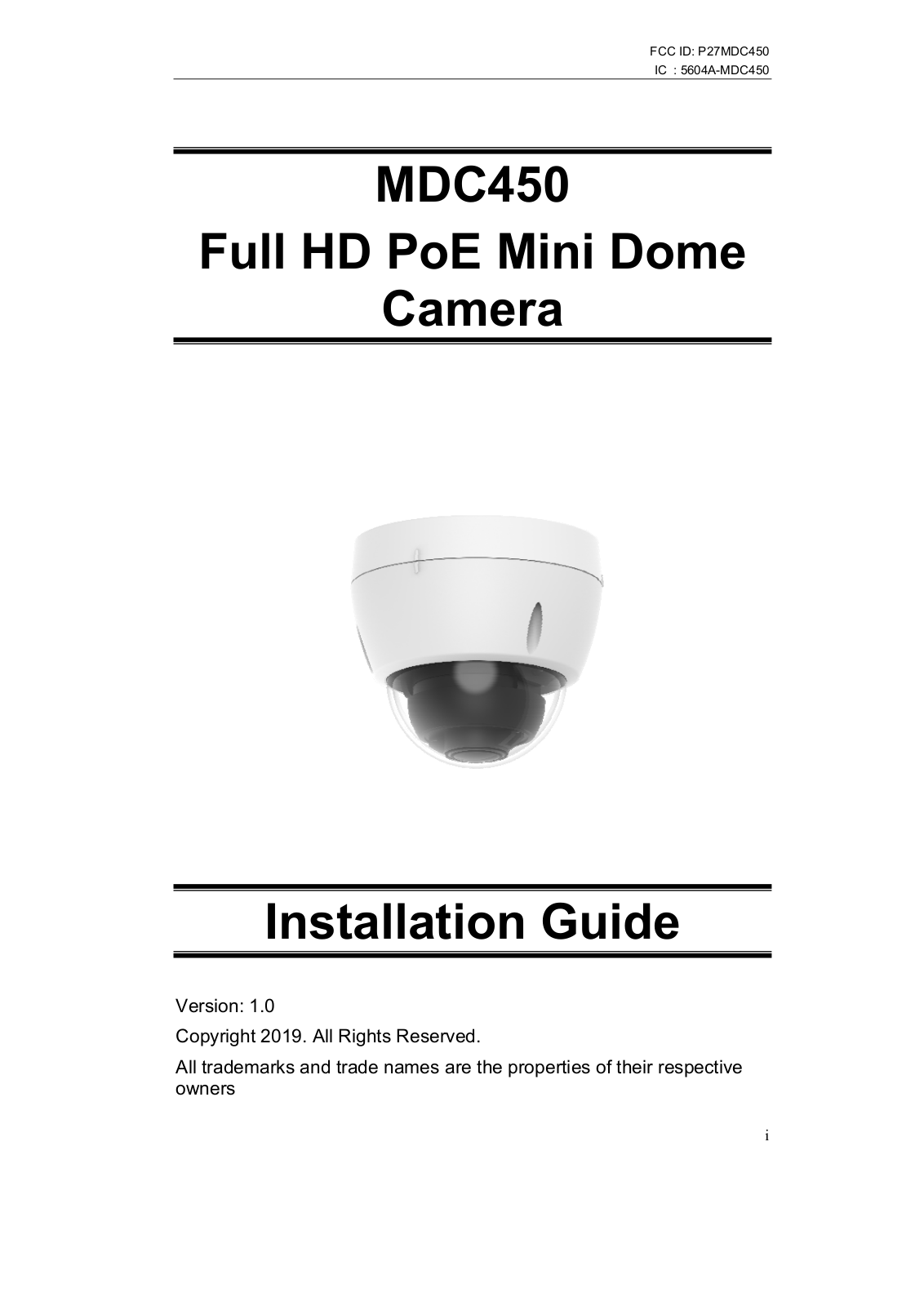 Sercomm MDC450 Users Manual