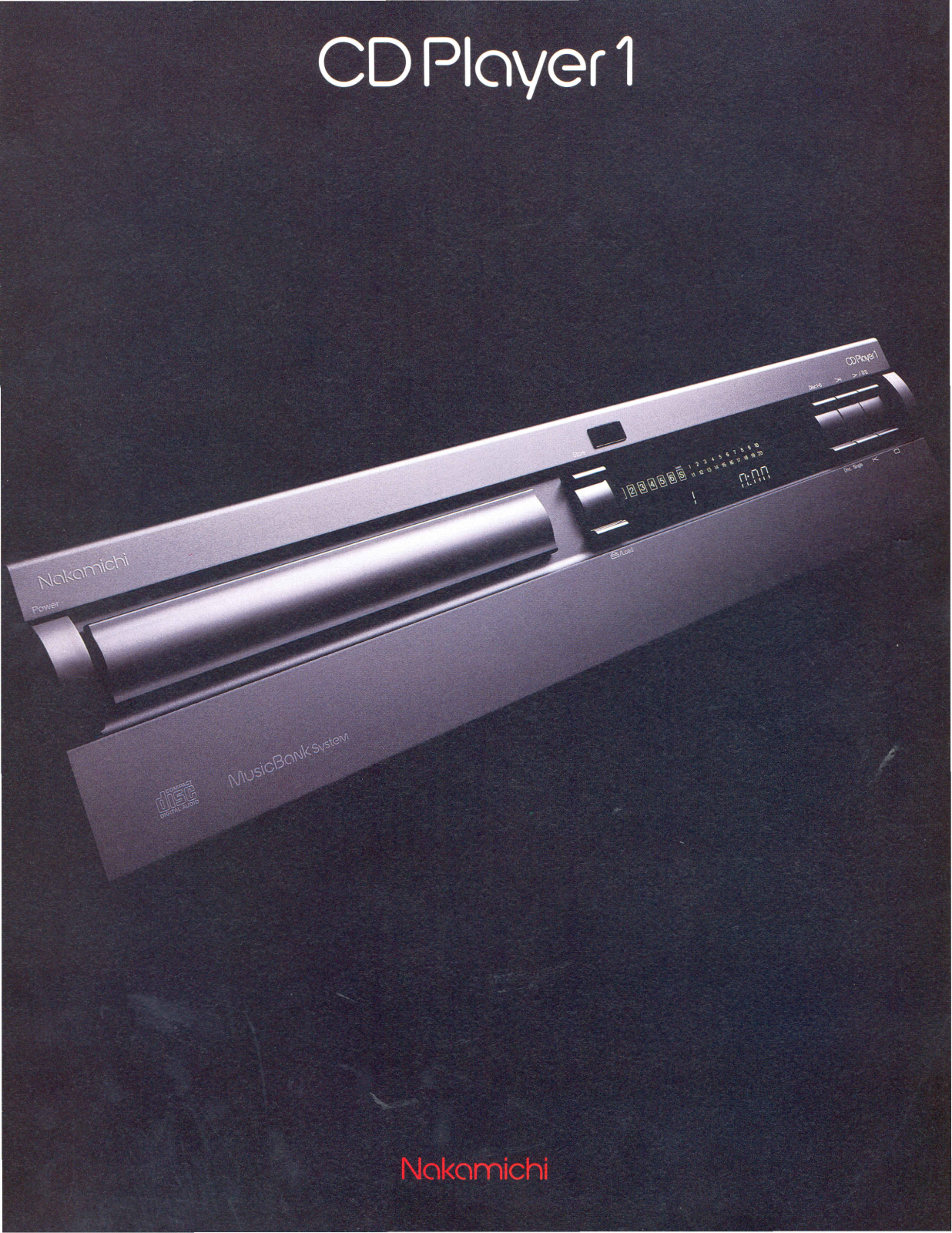 Nakamichi CD Player 1 Brochure