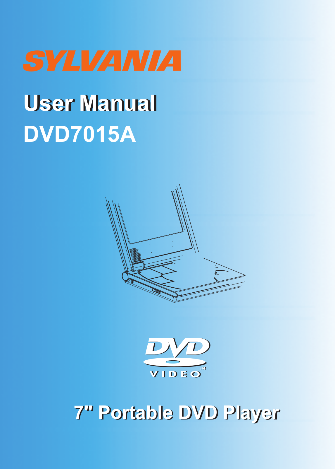 Sylvania DVD7015A User Manual