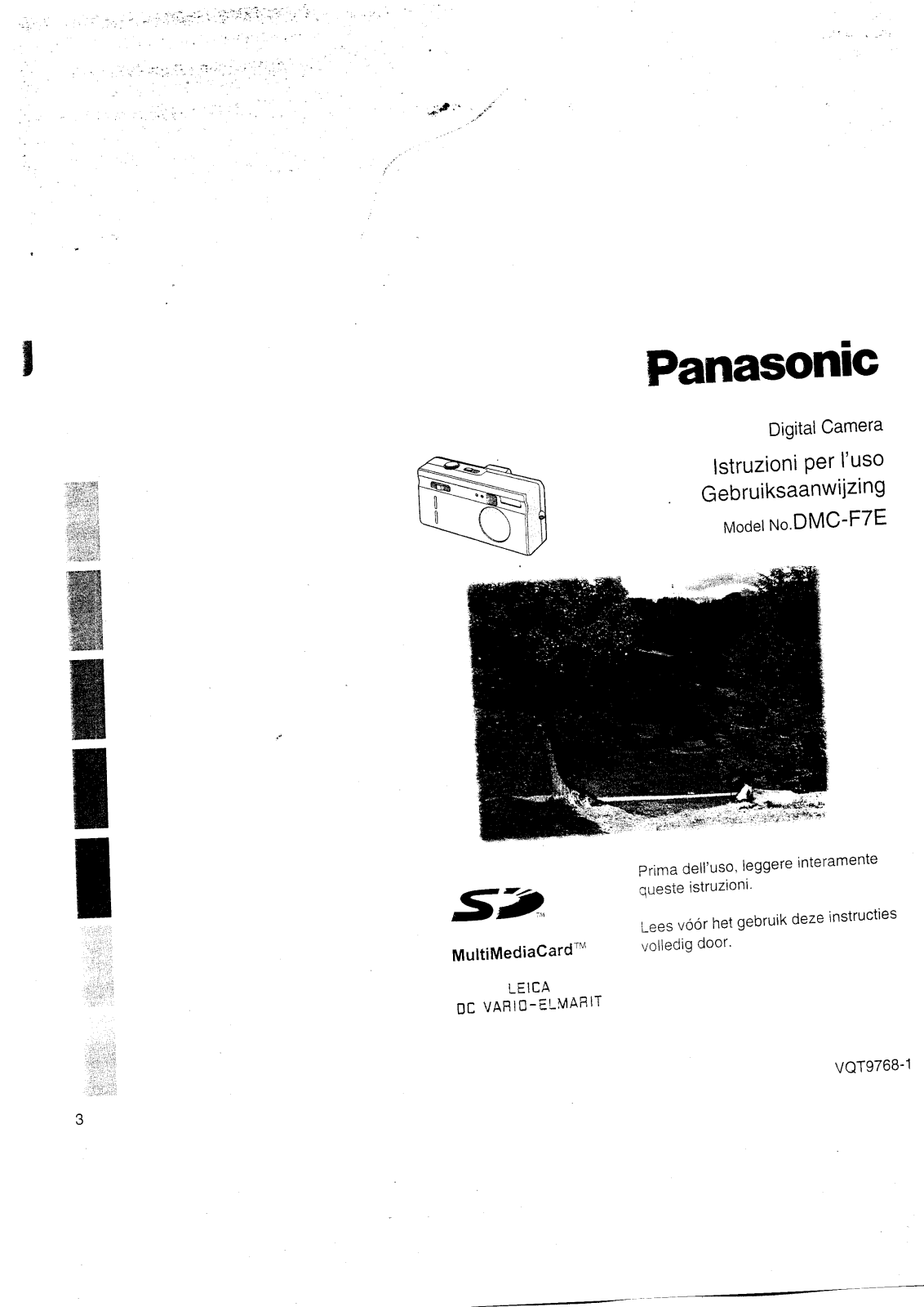 PANASONIC DMCF7E User Manual