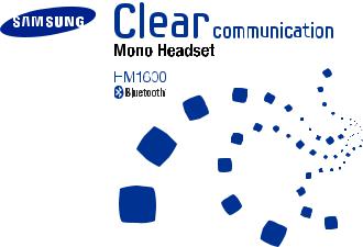 Samsung HM1600EB User Manual