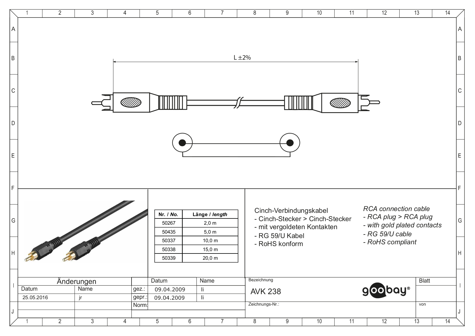 GOOBAY 50338 Datasheet - ManualMachine.com