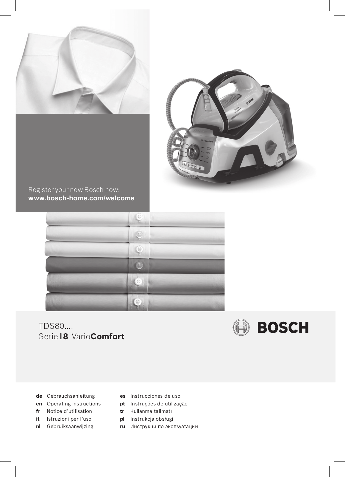 Bosch TDS8060 User Manual