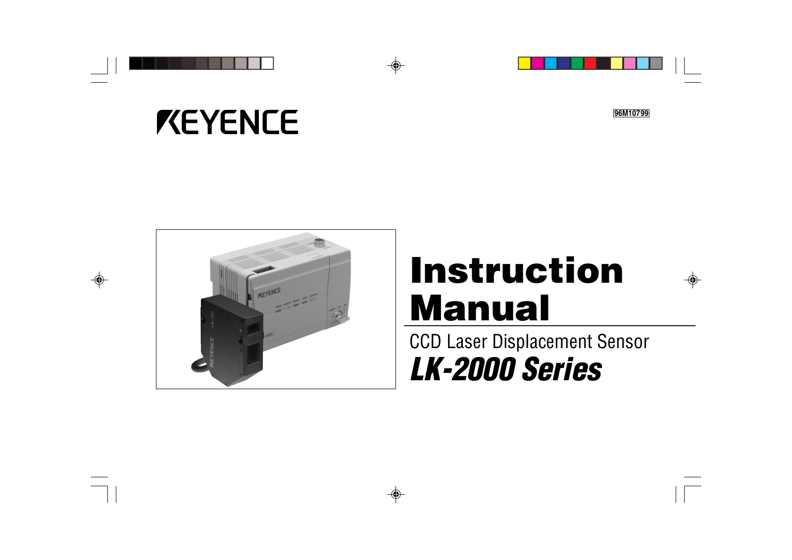 KEYENCE LK-2000 User Manual