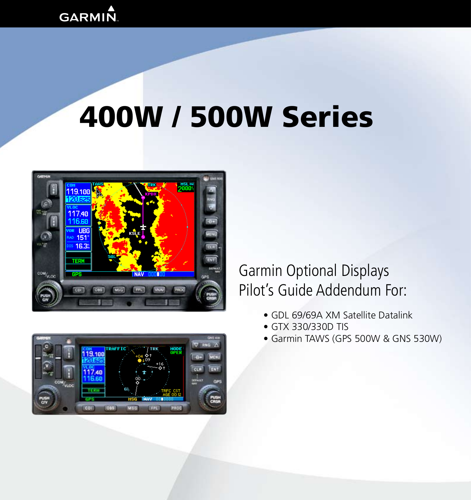 Garmin GDL 69A User Manual