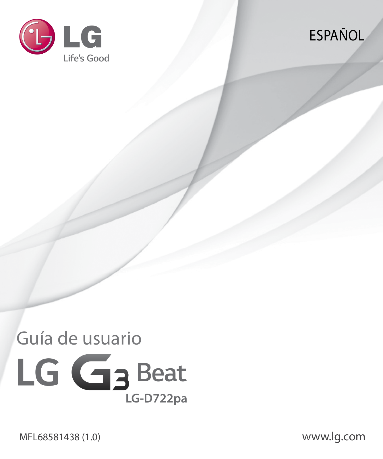 LG LGD722PA User Manual