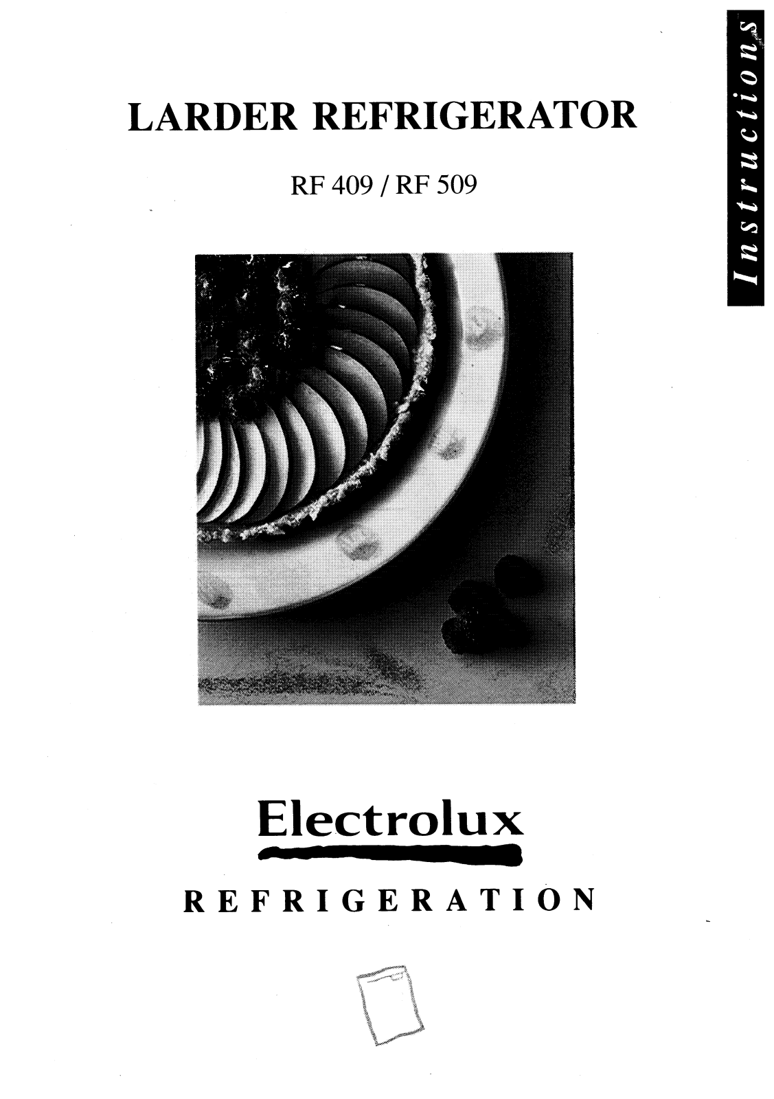 Electrolux RF409W User Guide