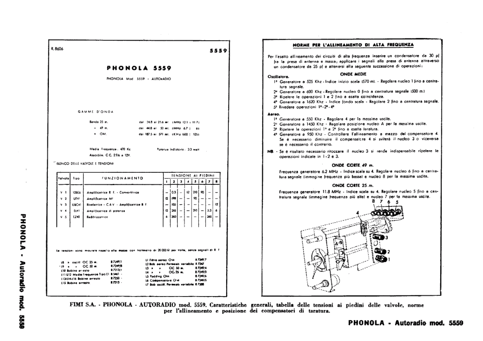 Phonola 5559 schematic - ManualMachine.com