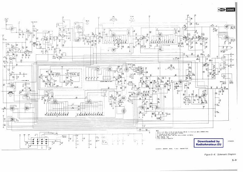 Drake T 4XC Schematic