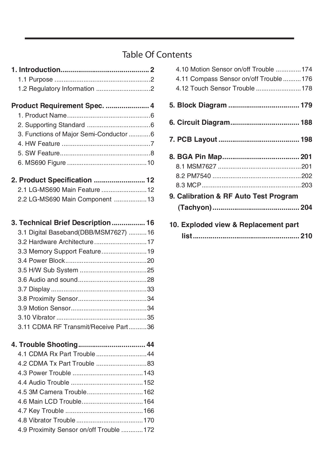 LG MS690 Service Manual