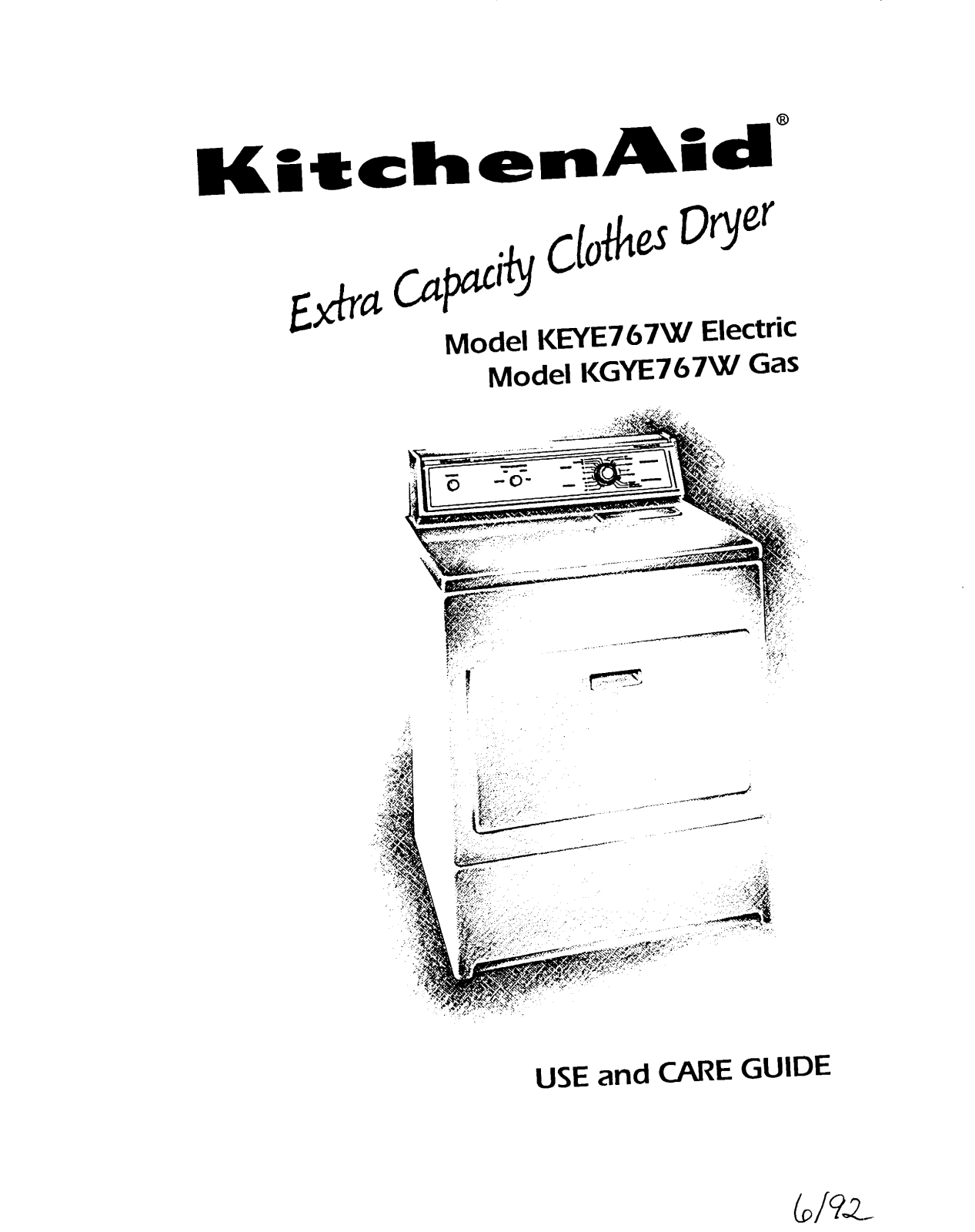 KitchenAid KGYE767W, KEYE767W, 86 User Manual