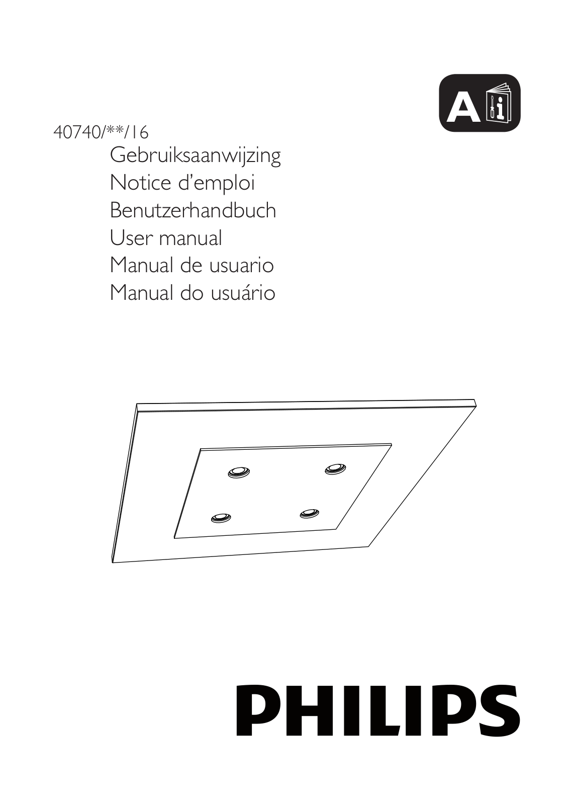 Philips 407401116, 407401716 User Manual