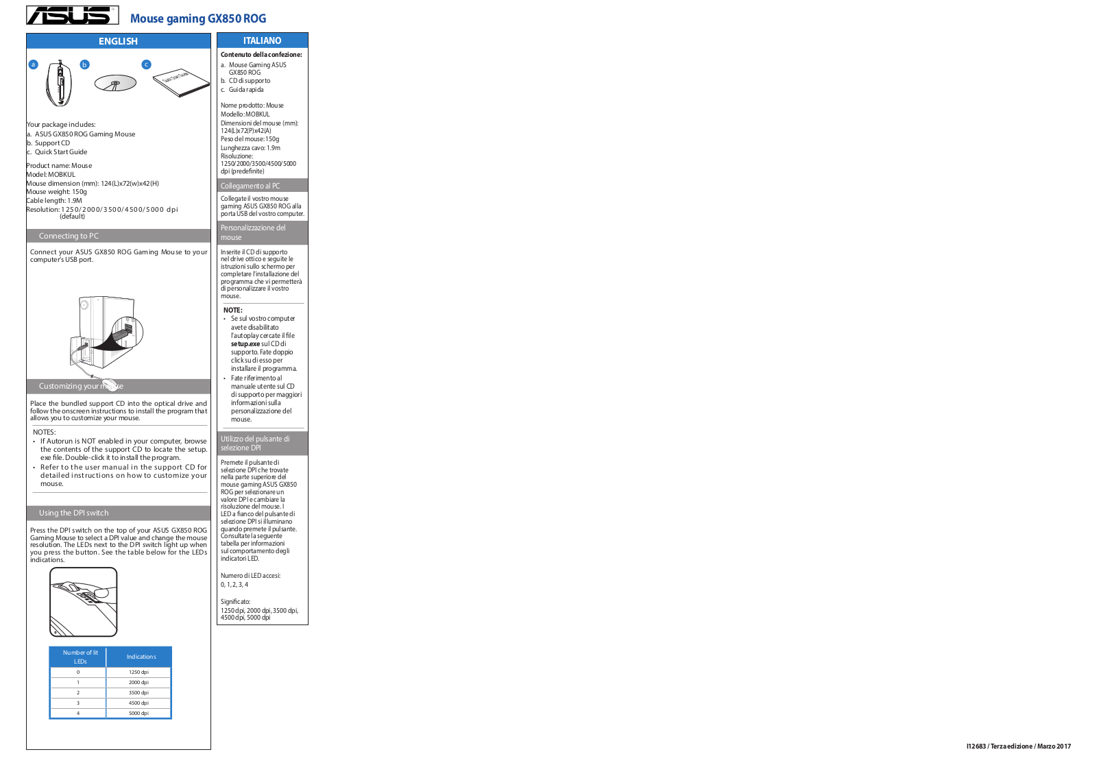 Asus GX850 User’s Manual