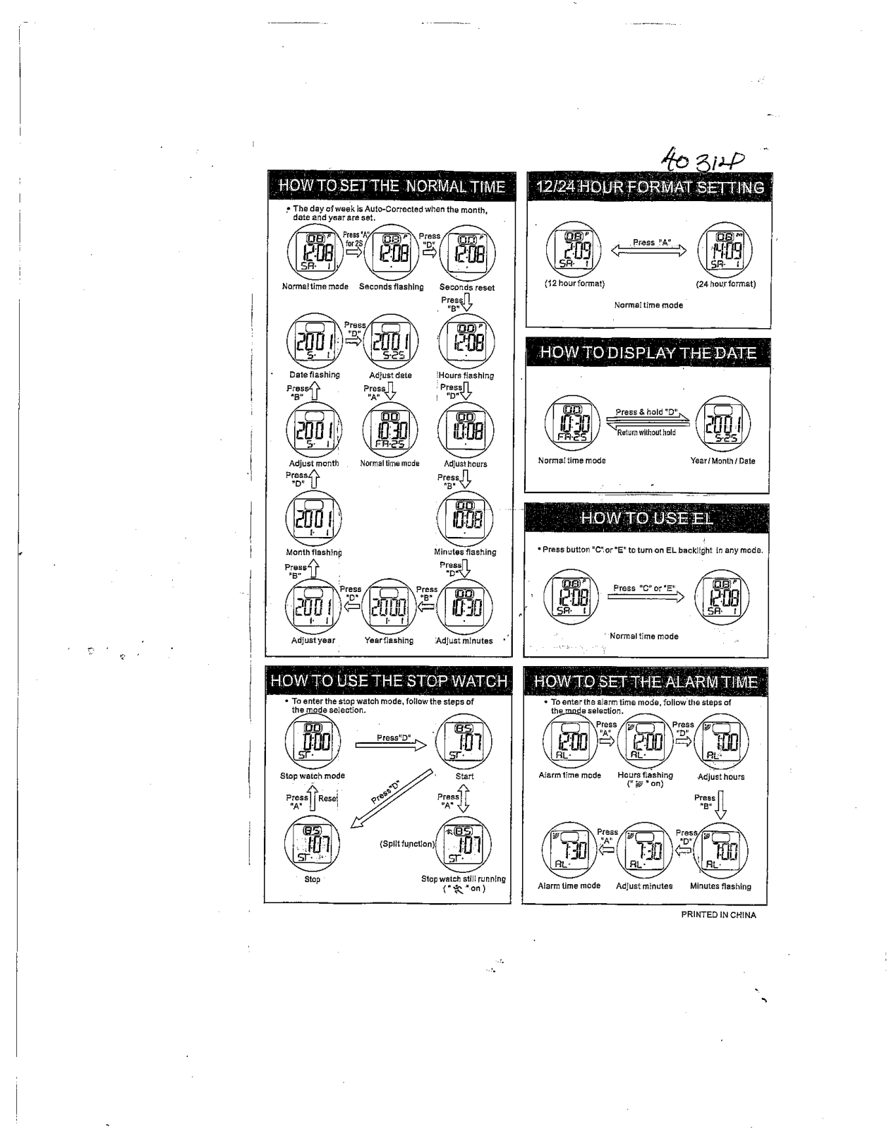 Golden State International 40-314 User Manual