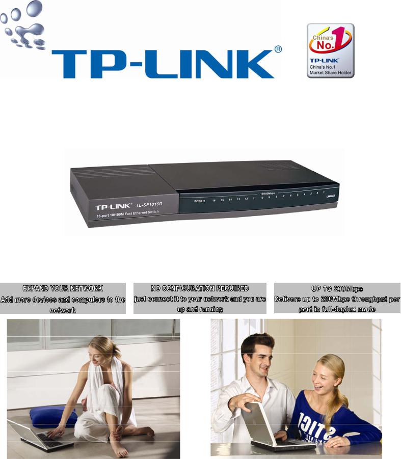 TP-Link TL-SF1016D User Manual