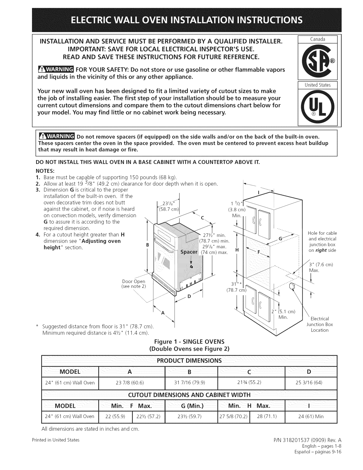 Kenmore 79040619801, 79040614801, 79040612801, 79040613801, 79040459801 Installation Guide - ManualMachine.com