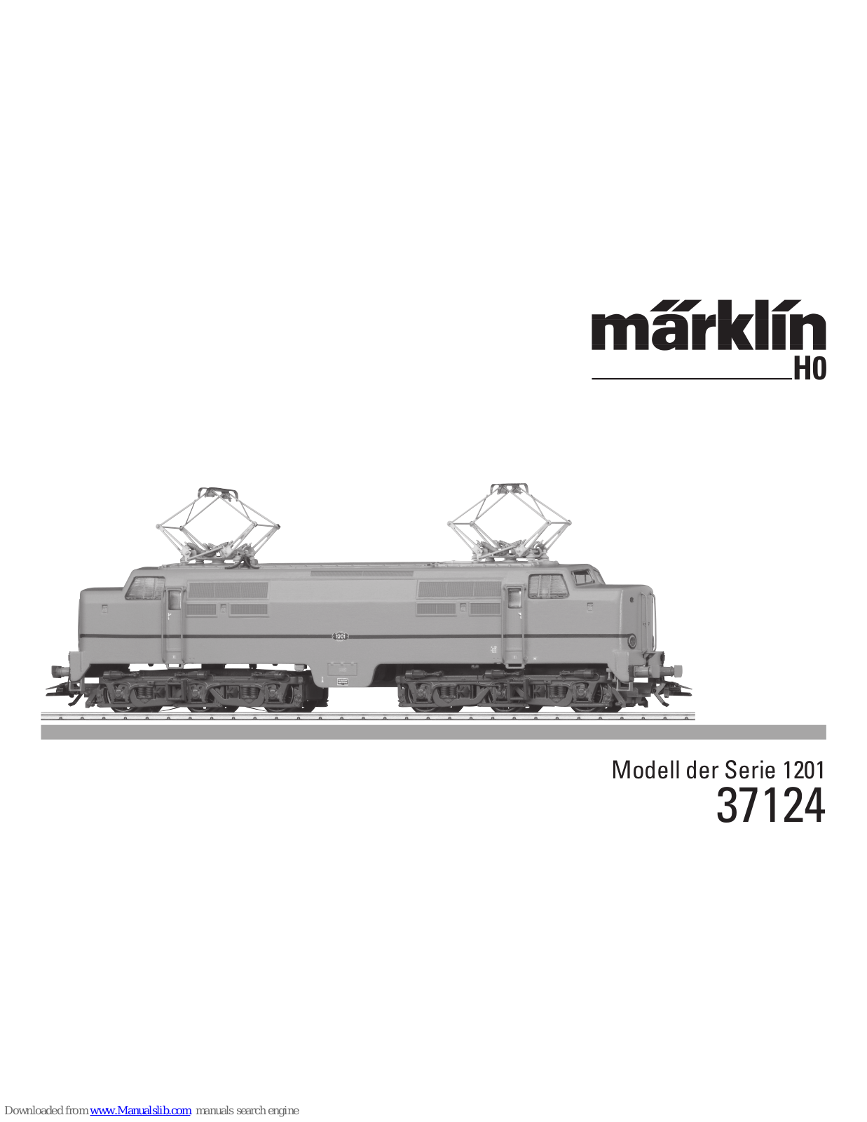 marklin 37124 Instruction Manual