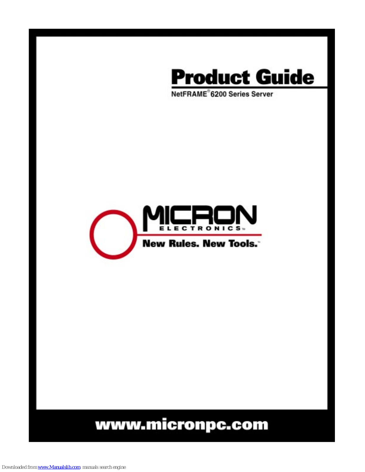 Micron Electronics 6200 Product Manual