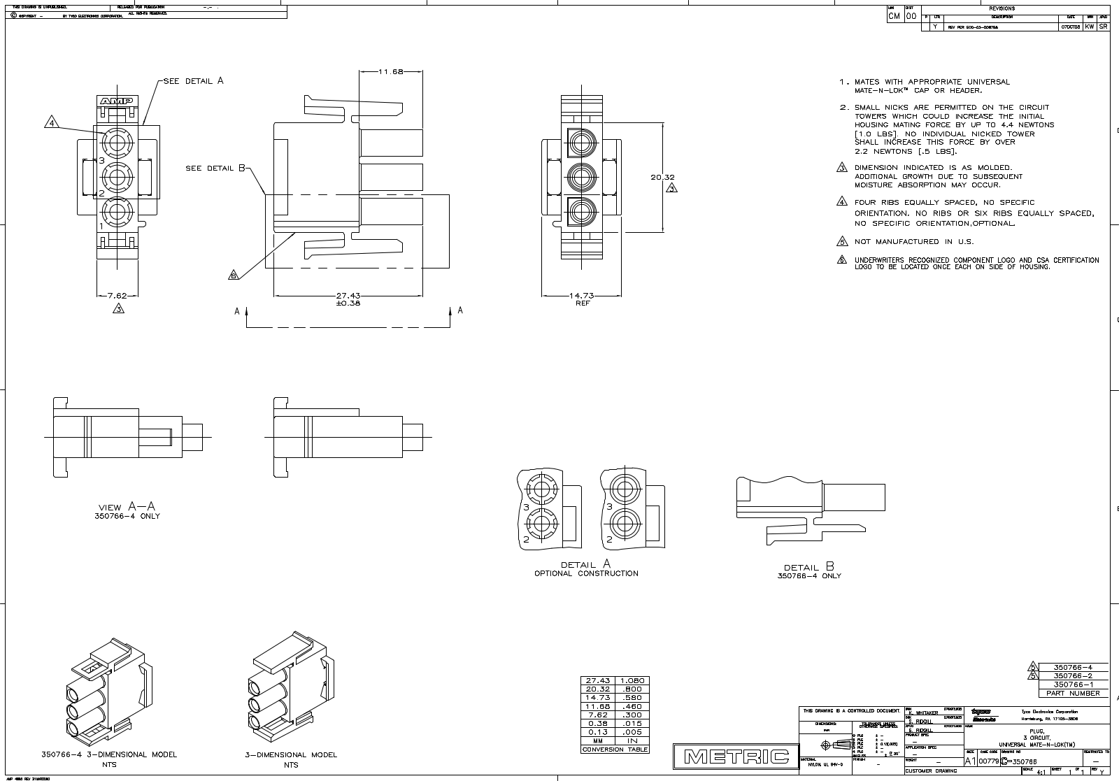 TYCO-ELECTRONICS MNL 3SG Datasheet - ManualMachine.com