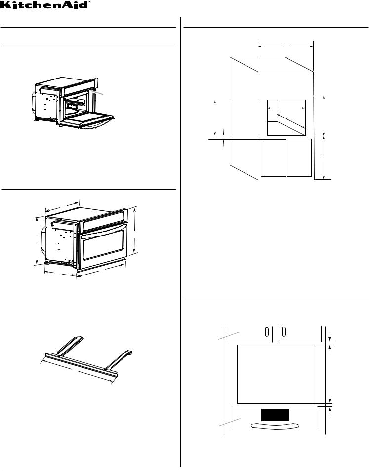 KitchenAid KBHS179BSS, KBHS109BSS Dimension Guide